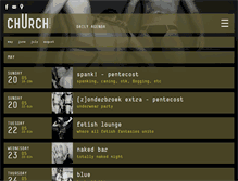Tablet Screenshot of clubchurch.nl